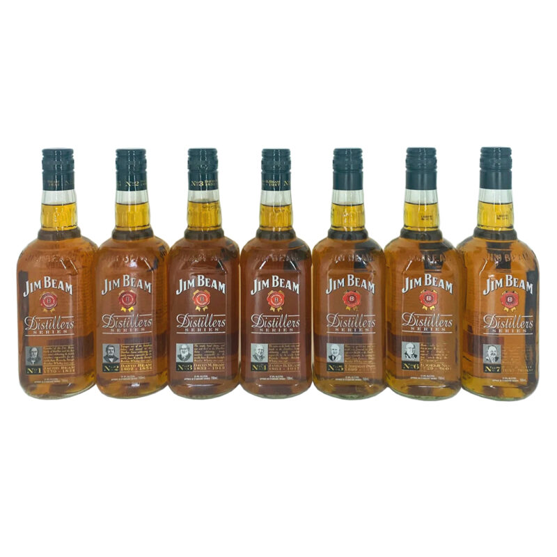 Jim Beam Distillers Series Bourbon Collection 7 x 700ml - Image 2