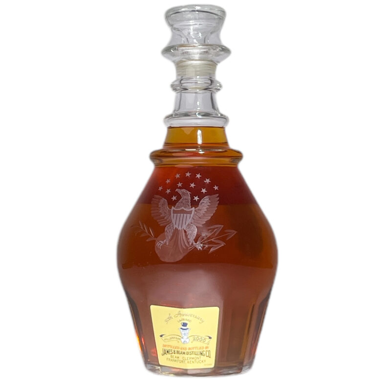 Jim Beam Millenium 2000 30th Anniversary Decanter Gold Label - Image 3