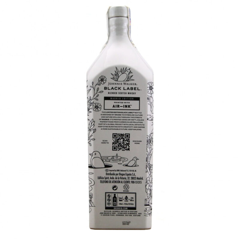 Johnnie Walker Black Label 12 Year Old Air Ink Madrid - Image 3