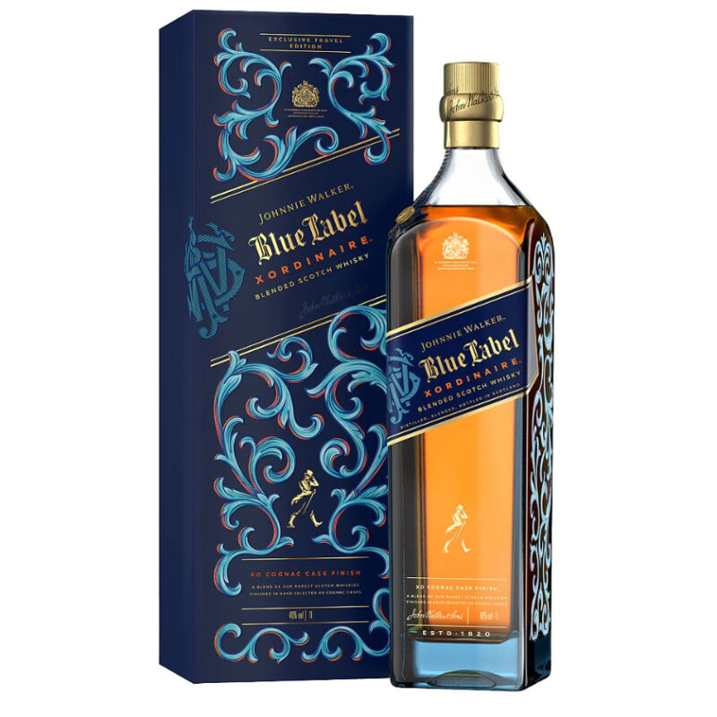 Johnnie Walker Blue Label Xordinaire XO Cognac Cask Finish 1L - Image 2