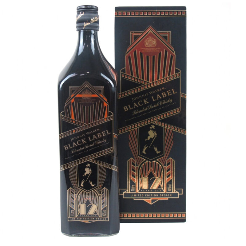 Johnnie Walker Black Label 12 Year Old Golden Age Scotch Whisky - Image 2