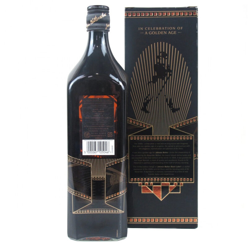 Johnnie Walker Black Label 12 Year Old Golden Age Scotch Whisky - Image 4