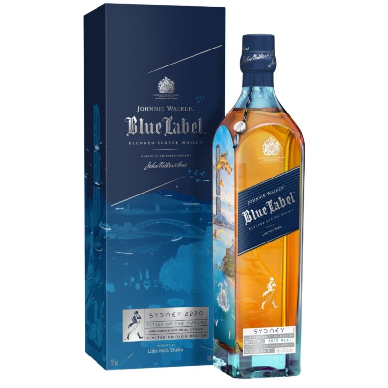 Johnnie Walker Blue Label Sydney Cities Of The Future Limited Edition Whisky - Image 2
