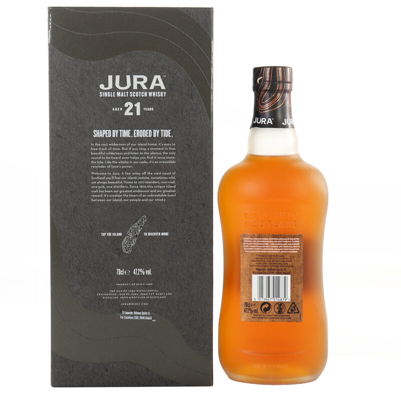 The Isle of Jura 21 Year Old - Time Single Malt Whisky - Image 3