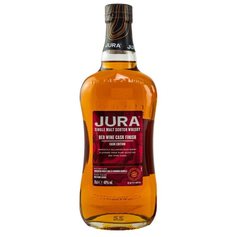 The Isle of Jura Red Wine Cask Finish Single Malt Whisky - Image 3