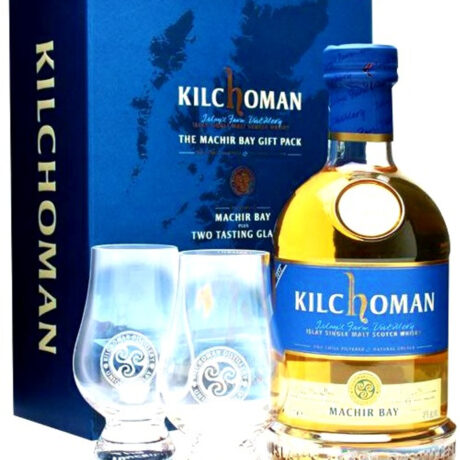 Kilchoman Machir Bay Gift Pack with 2 Tasting Glasses
