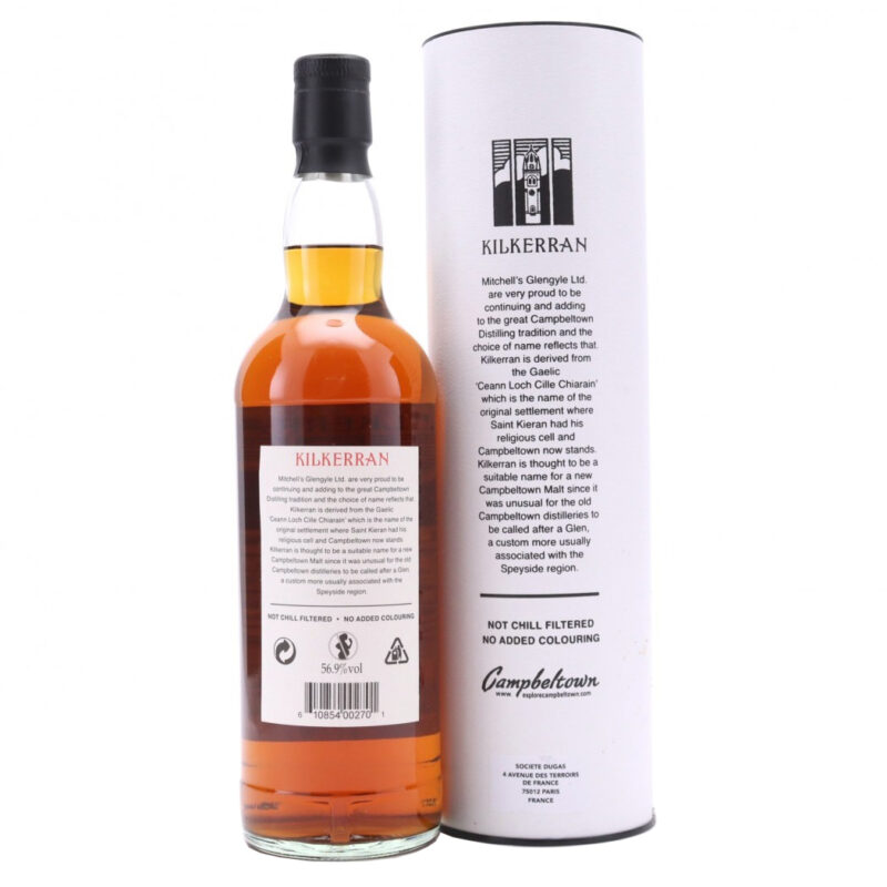 Kilkerran 8 Year Old Cask Strength 2021 Single Malt Whisky - Image 3