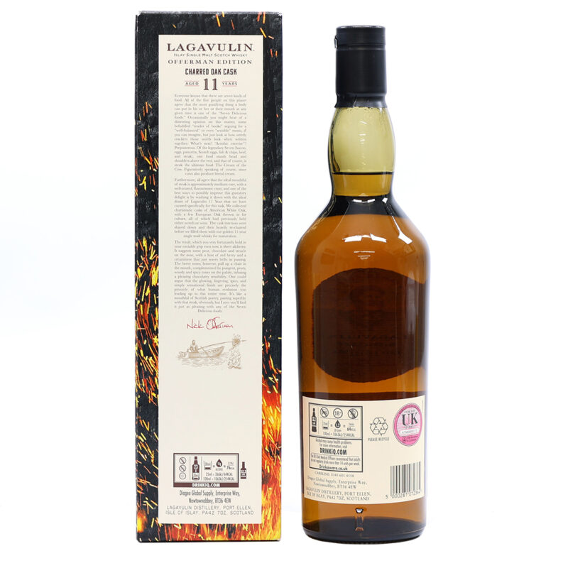 Lagavulin 11 Year Old Offerman Edition 3 Charred Oak Cask Single Malt Whisky - Image 3