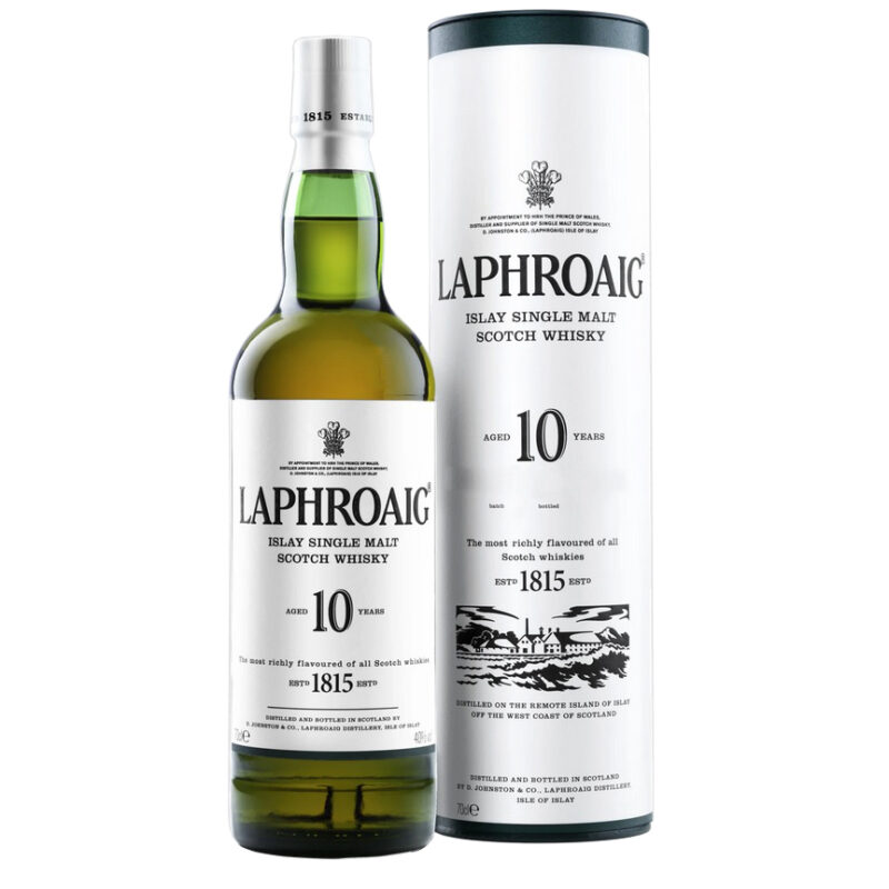 Laphroaig 10 Year Old Single Malt Whisky - Image 2
