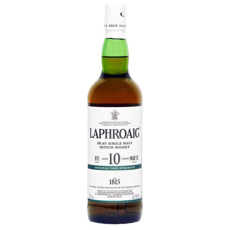 Laphroaig 10 Year Old Cask Strength Batch 011 Single Malt Whisky - Image 3