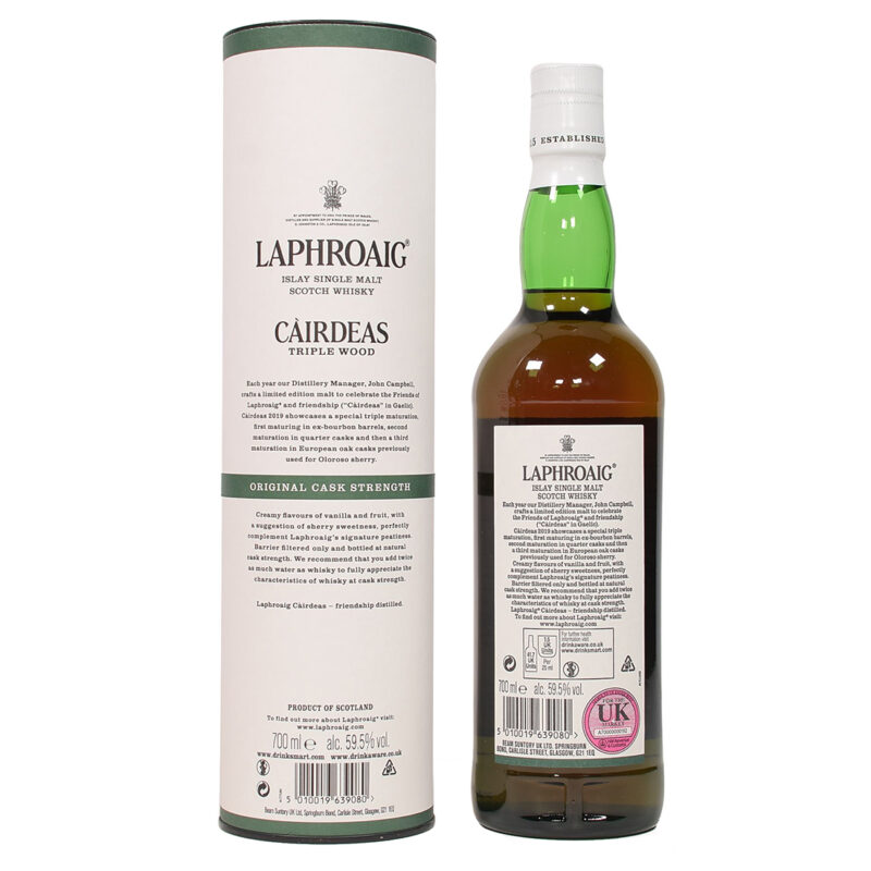 Laphroaig Cairdeas 2019 Triple Wood Single Malt Whisky - Image 4