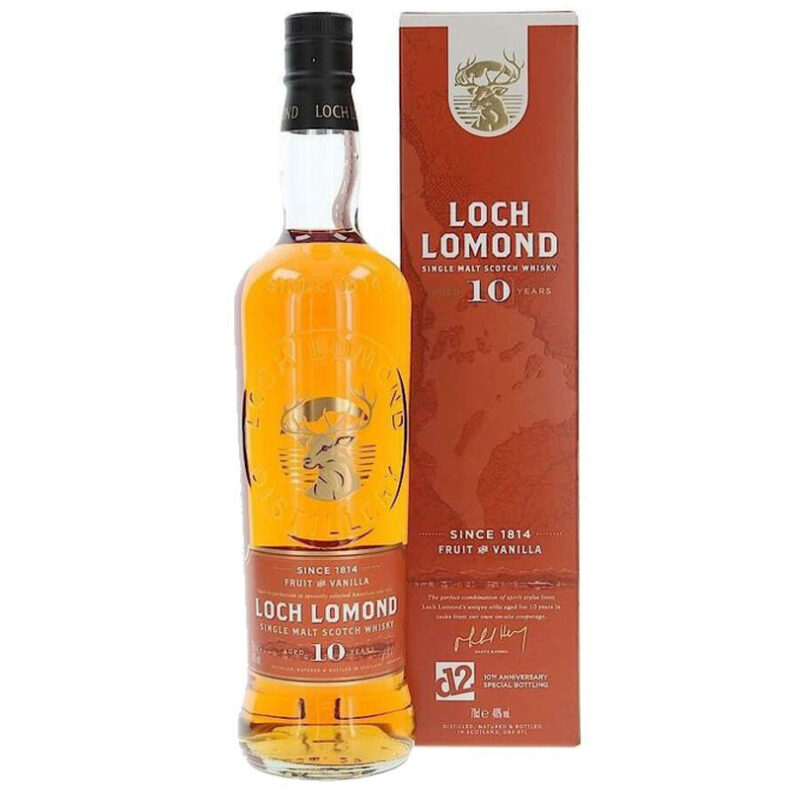 Loch Lomond 10 Year Old Fruit & Vanilla Single Malt Scotch Whisky - Image 2