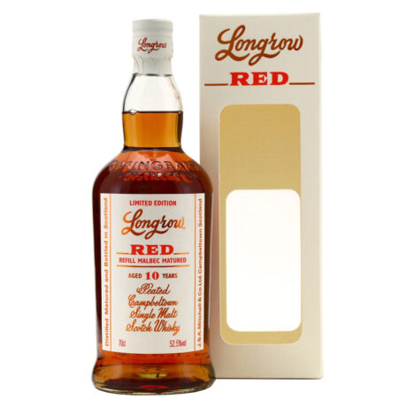 Springbank Longrow 10 Year Old Red Refill Malbec Cask