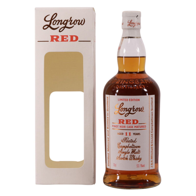 Springbank Longrow 11 Year Old Red Pinot Noir Cask Matured - Image 2