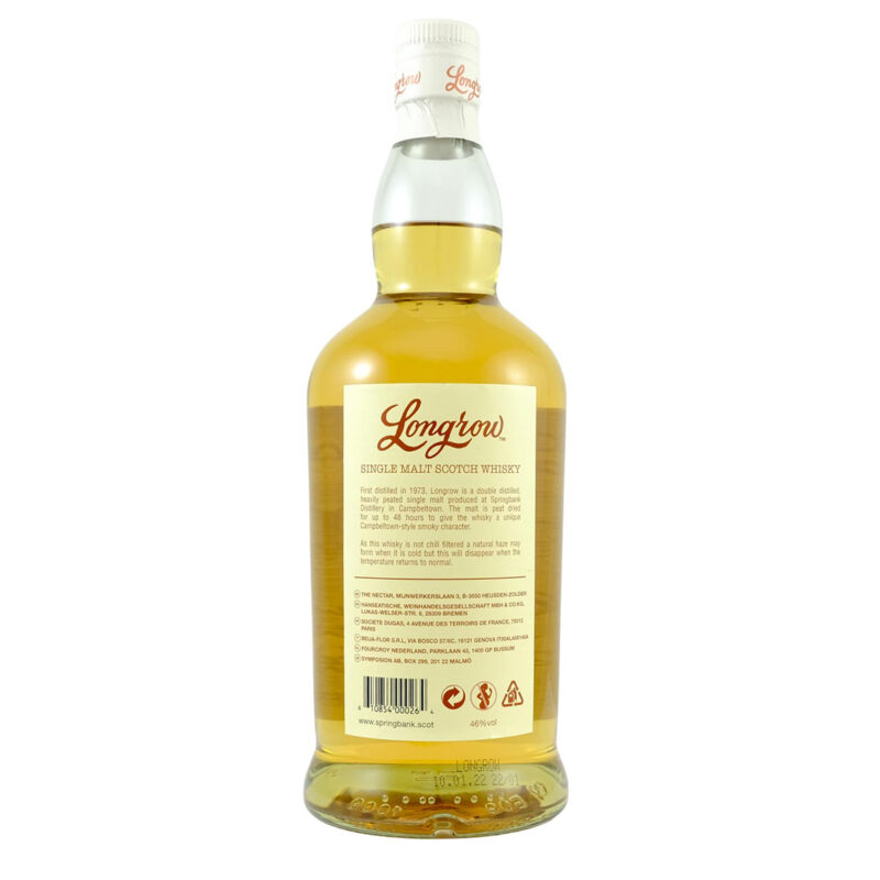 Springbank Longrow Peated 2022 Release Single Malt Whisky - Image 3