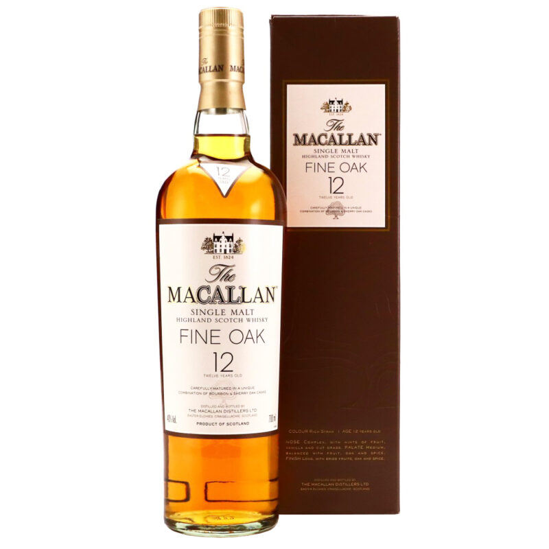 Macallan 12 Year Old Fine Oak pre-2008 Single Malt Whisky - Image 2