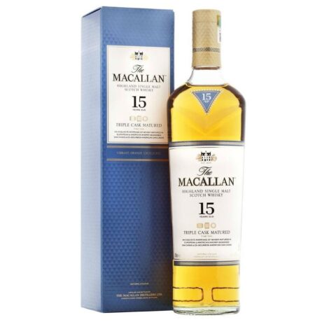 Macallan 15 Year Old Triple Cask Single Malt Whisky