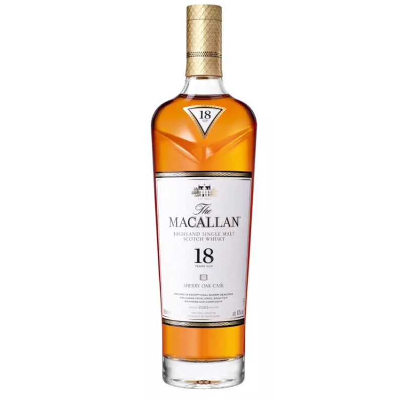 Macallan 18 Year Old 2023 Sherry Oak Single Malt Whisky - Image 3