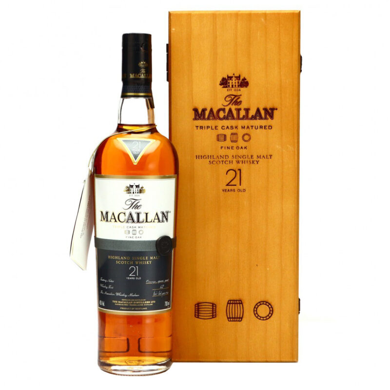 Macallan 21 Year Old Fine Oak Single Malt Whisky - Image 2