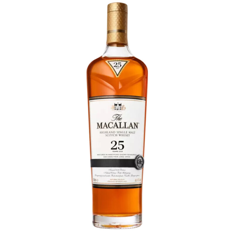 Macallan 25 Year Old 2022 Sherry Oak Single Malt Whisky - Image 3