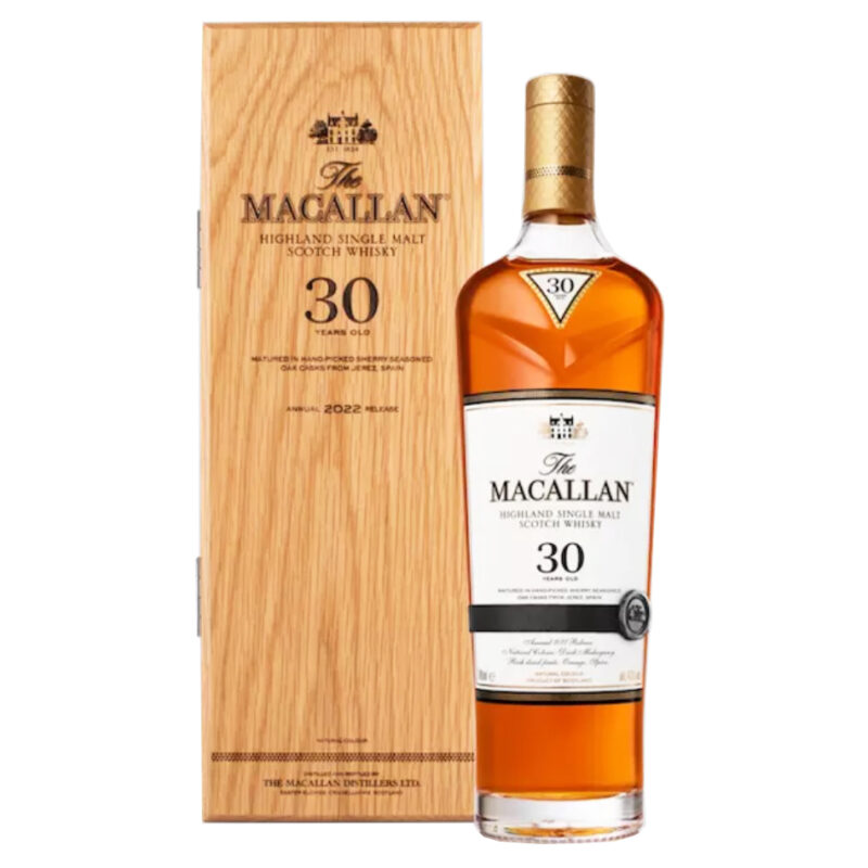 Macallan 30 Year Old 2022 Sherry Oak Single Malt Whisky - Image 2