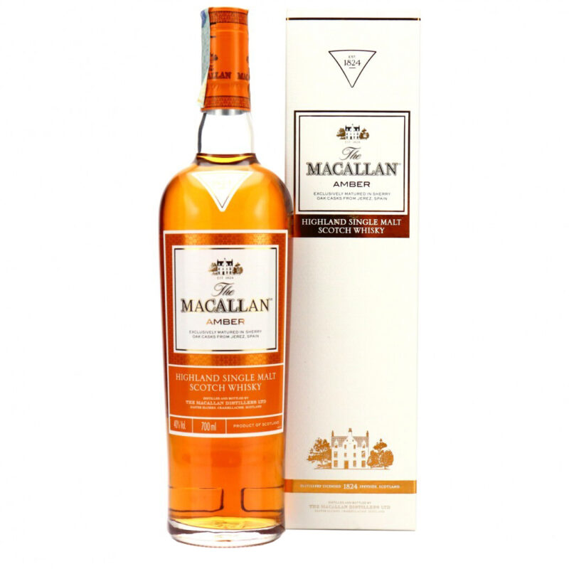 Macallan Amber Single Malt Scotch Whisky - Image 2