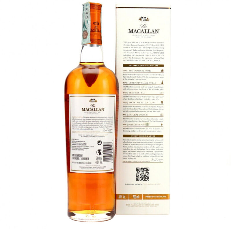 Macallan Amber Single Malt Scotch Whisky - Image 3