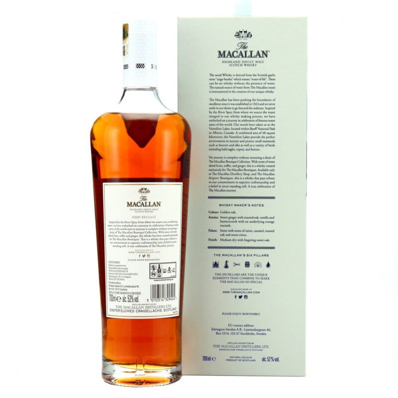 Macallan Boutique Collection 2020 Release Single Malt Whisky - Image 3