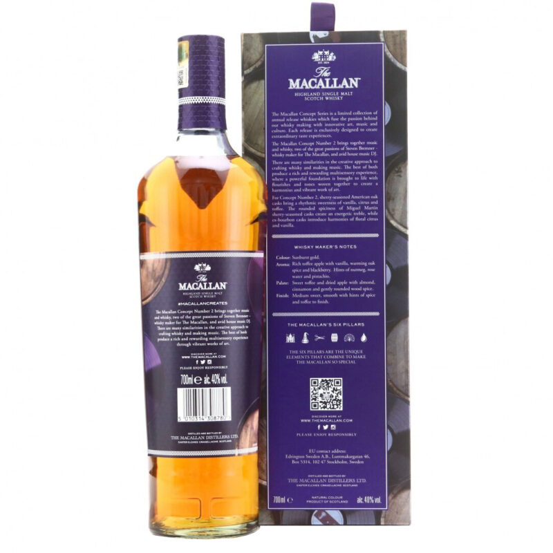 Macallan Concept Number 2 Music Single Malt Whisky - Image 3