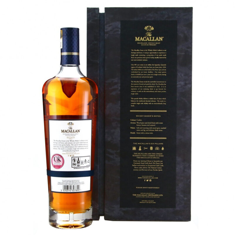 Macallan Estate Single Malt Scotch Whisky - Image 3