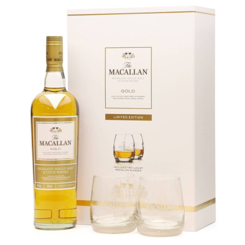 Macallan Gold & Glasses 1824 Series Limited Edition - Image 2
