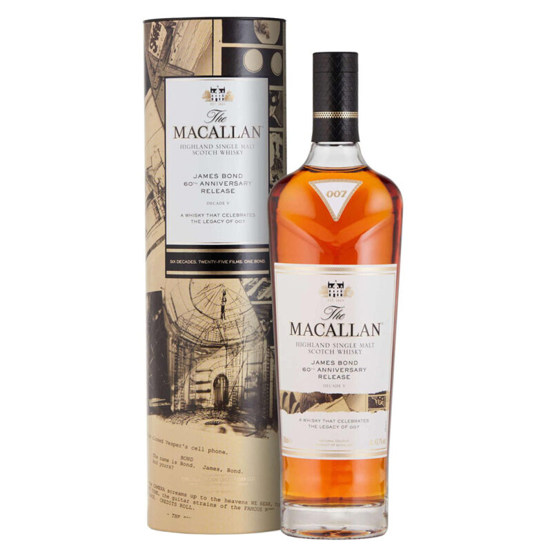 Macallan James Bond 60th Anniversary Release Decade V - Image 2
