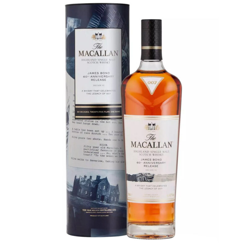 Macallan James Bond 60th Anniversary Release Decade VI - Image 2