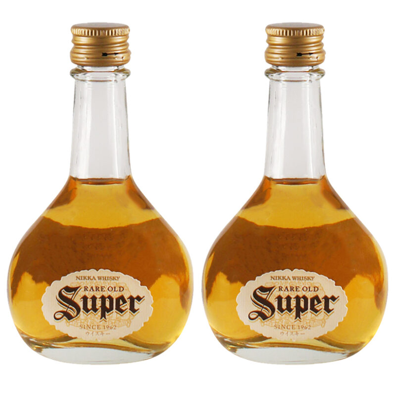 Nikka Super Rare Old Japanese Whisky Miniatures 2x 50ml - Image 2