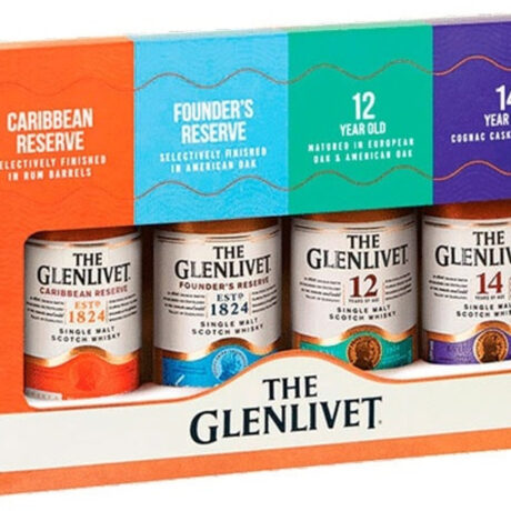 Glenlivet Tasting Kit 4 x 50ml Bottles