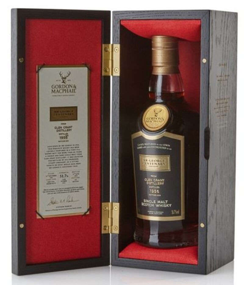 GlenGrant 62 Year Old, 1956, Mr George Centenary Edition, by Gordon & MacPhail - Image 2