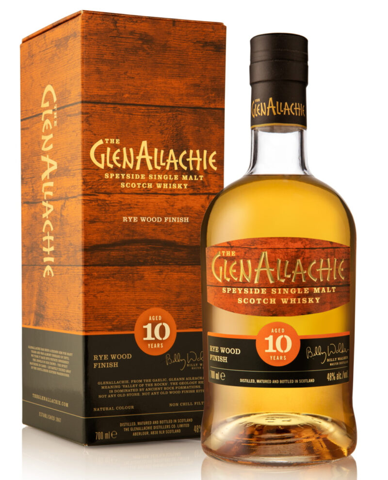 GlenAllachie 10 Year Old, Rye Wood Finish - Image 2