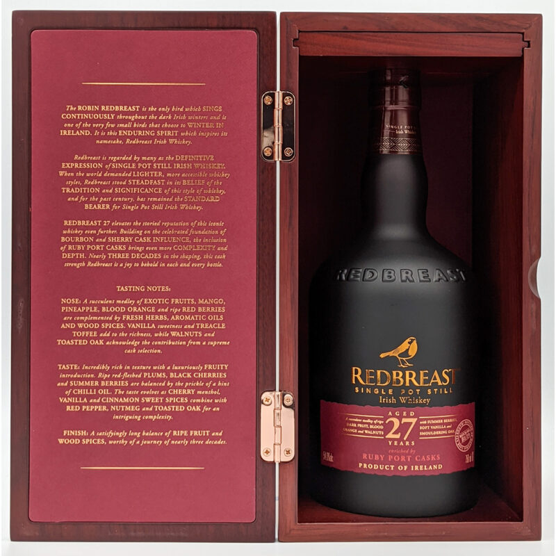 Redbreast 27 Year Old Single Pot Still Batch 4 Cask Strength - Image 4