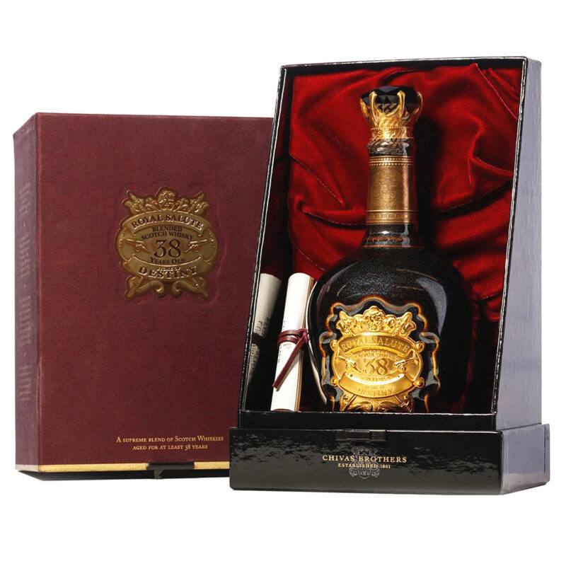 Chivas Royal Salute 38 Year Old Stone of Destiny - Image 3