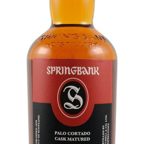 Springbank 10 Year Old, Palo Cortado Cask Matured