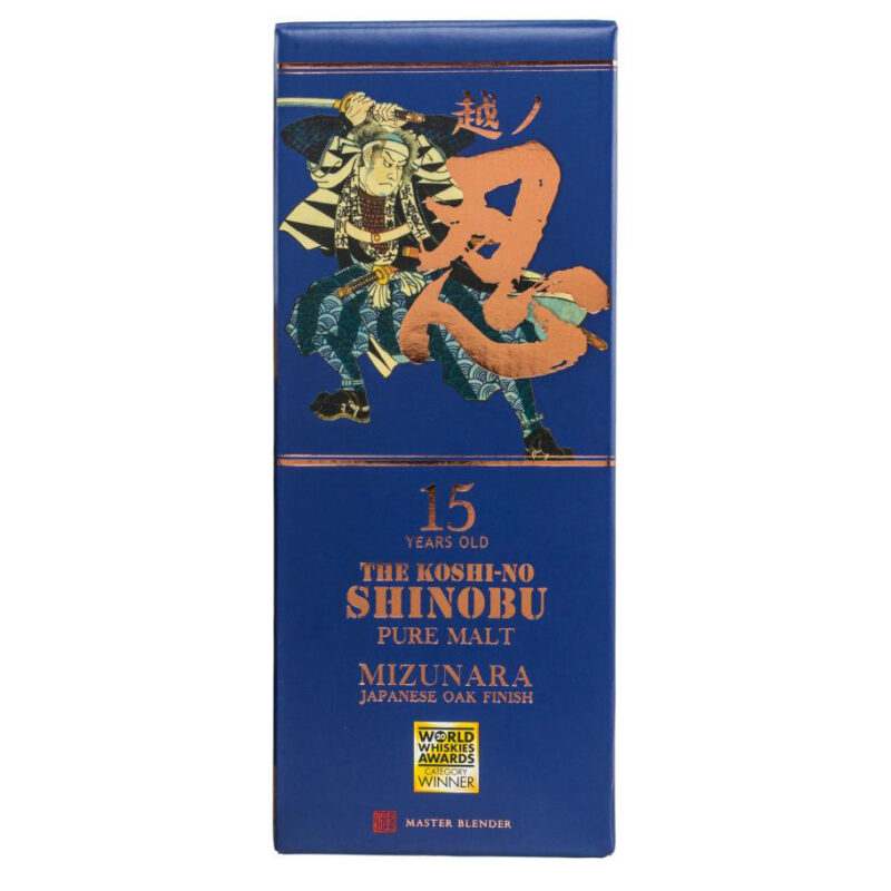 Shinobu 15 Years Old Mizunara Pure Malt Japanese Whisky - Image 4
