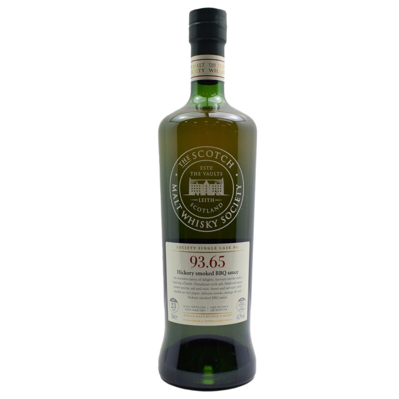 Glen Scotia SMWS 23 Year Old 93.65 1992 Single Malt Whisky