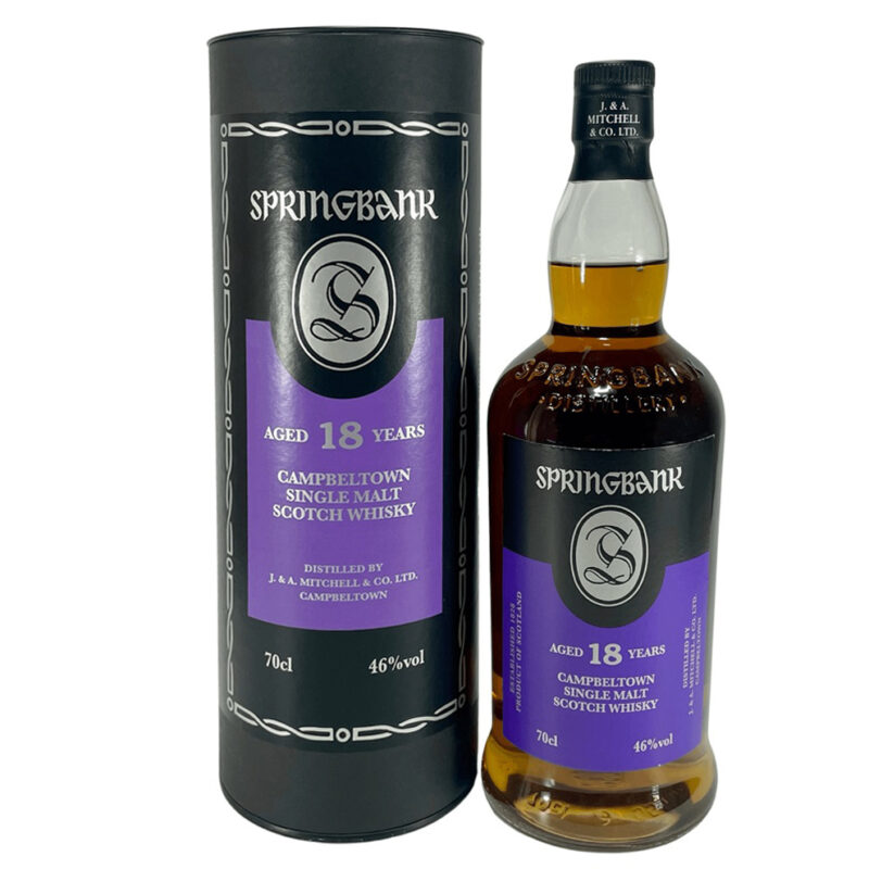Springbank 18 Year Old 2021 Release Single Malt Whisky