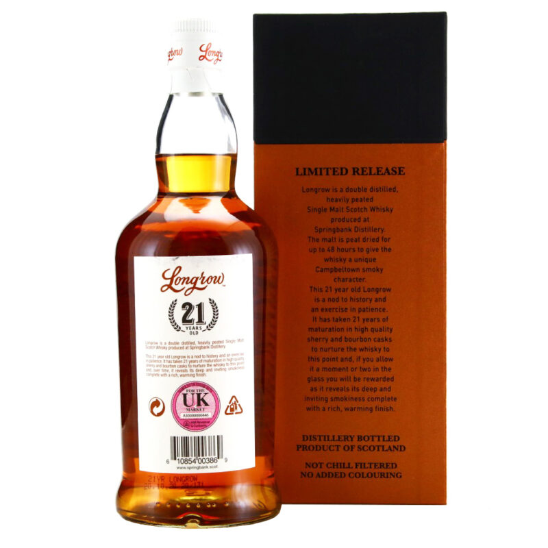Springbank Longrow 21 Years Old 2020 Peated Limited Edition - Image 4
