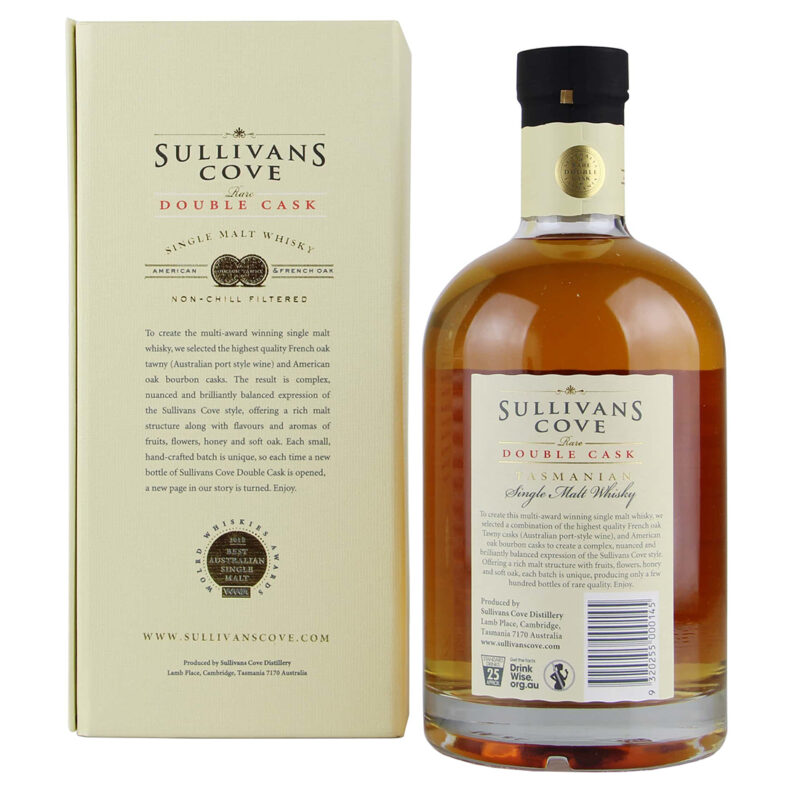 Sullivans Cove DC109 17 Year Old Double Cask 2008 Single Malt Whisky - Image 3