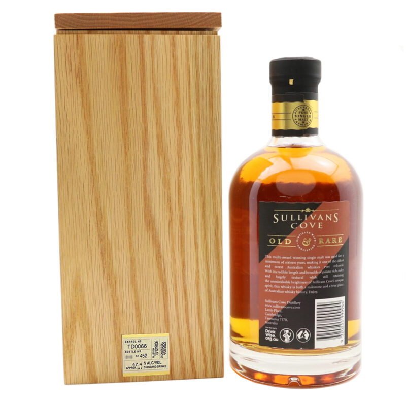 Sullivans Cove TD0066 Old and Rare 16 Year Old 2005 Single Cask Single Malt Whisky - Image 3