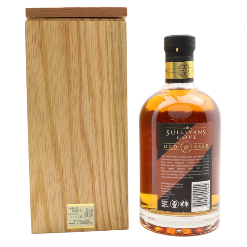 Sullivans Cove TD0079 Old and Rare 16 Year Old 2006 Single Cask Single Malt Whisky - Image 3