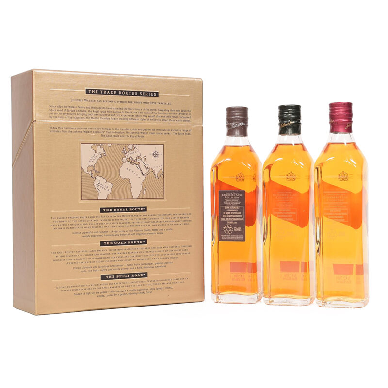Johnnie Walker Explorers' Club Collection 3x 200ml Gift Collection - Image 3