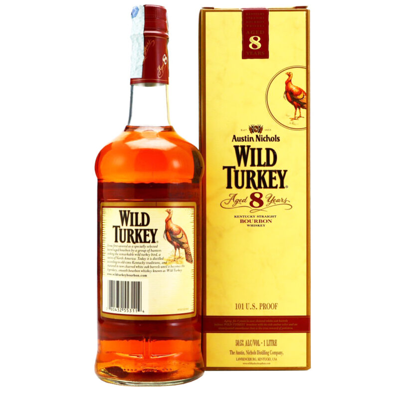Wild Turkey 8 Year Old 101 Proof 1L Old Version - Image 4