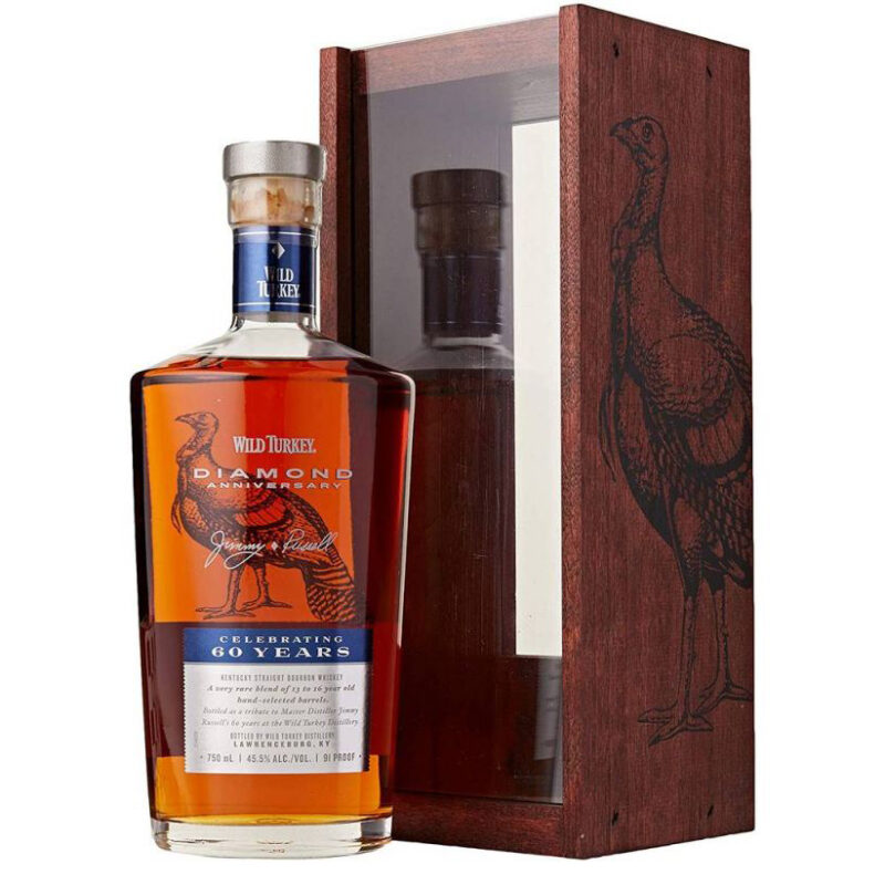 Wild Turkey Diamond Anniversary Kentucky Straight Bourbon - Image 2